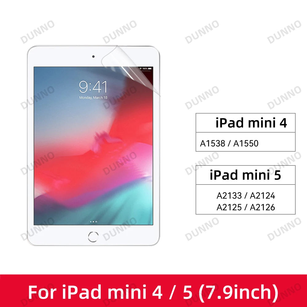 Paper-feel matte screen protector for iPad mini 4 and 5 devices