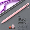 A pink precision stylus pen is shown next to an iPad, with options for tilt control, anti-mistouch, and magnetic features.
