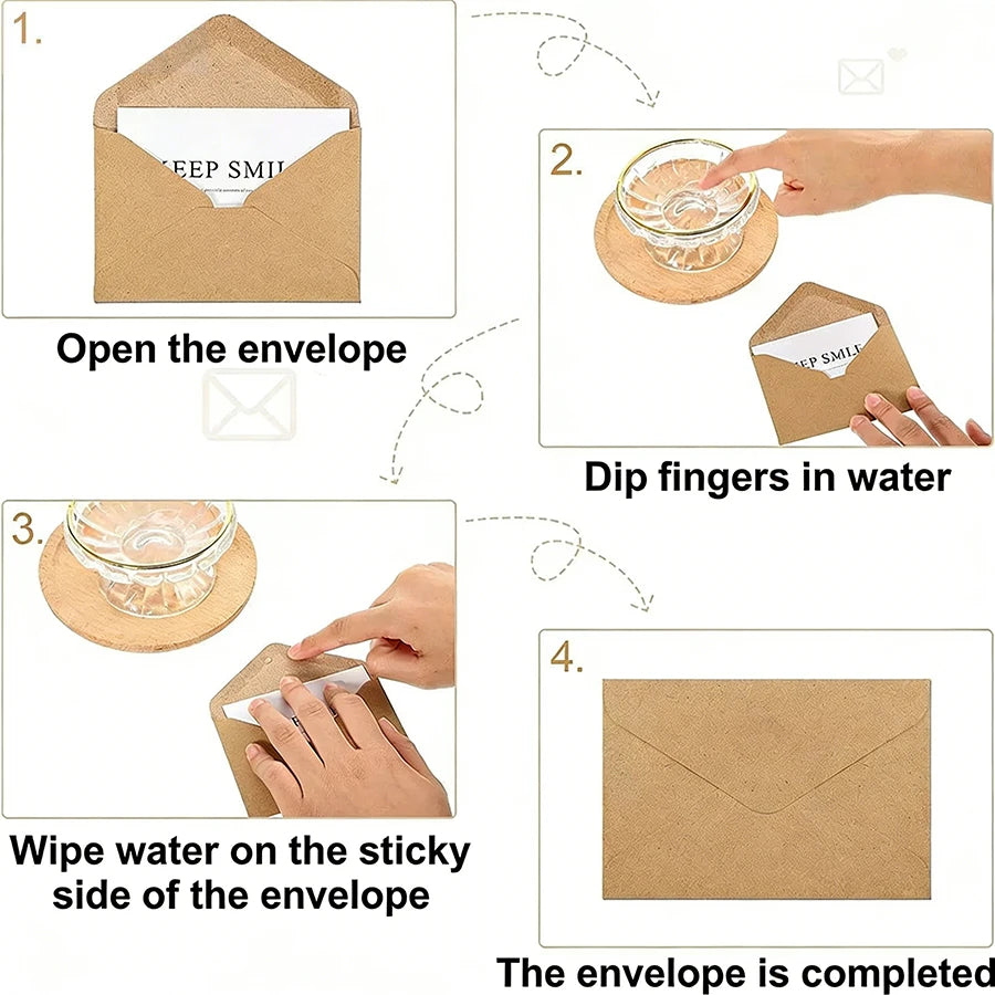 Anleitung zum Öffnen und Fertigstellen eines kraftpapier-Versandversandes