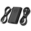 Adaptador de corriente USB Tipo-C de 65W para portátil con cables enrollados
