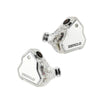 A pair of clear, studio-grade wired in-ear monitors labeled ZERO:2