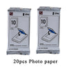 Pack of 20 photo paper sheets for sublimation printing, sealed in plastic packaging.
