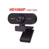 A black HD 1080P webcam with a lens mounted on a clip.