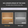 LED light bar options showing warm 3000K and white 6000K light colors
