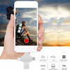 A hand holds a white smartphone displaying an interface for a multi-capacity USB 3.0 flash drive.