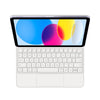 Magic Keyboard cover for an iPad Pro or Air series device shown with a colorful display.