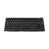 A black AJAZZ AK820 mechanical keyboard featuring a rotary volume knob.