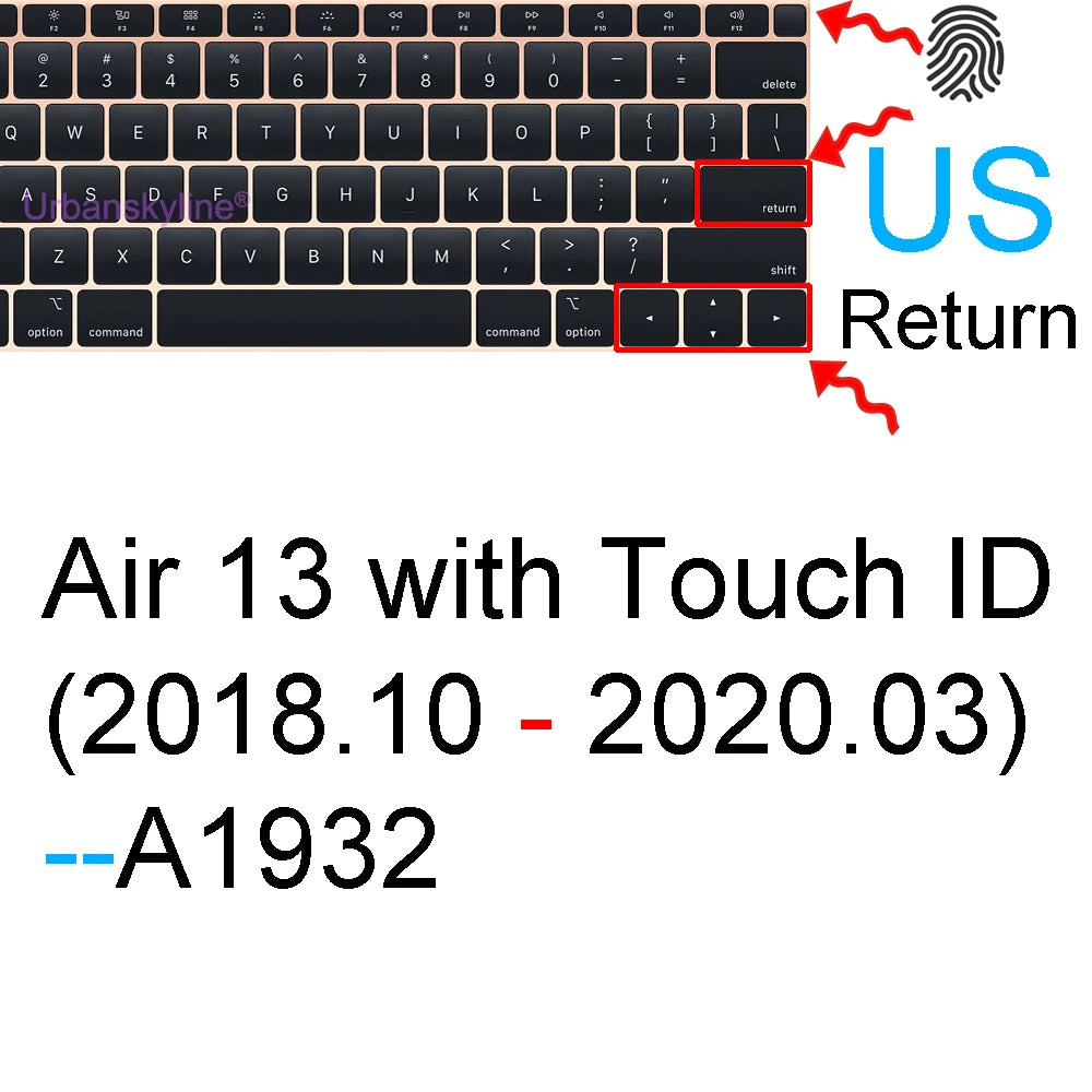 Vista cercana de una cubierta de teclado de silicona negra para portátil, mostrando teclas y etiquetas de función.