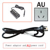 Black power adapter and cord for AU devices