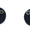 A black magnetic base mount bracket for LED lights showing various mounting hardware like rings and screws.