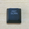 A dark gray keycap labeled PRT SCRN for a Dell Alienware keyboard.