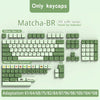 Matcha-BR XDA profile keycaps and a set of 35 keys routine supplement for mechanical keyboards