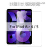 واقيات شاشة زجاجية واضحة ومقاومة للكسر لطرازات iPad Air 4 و 5