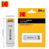A yellow packaging box for a Kodak USB 3.1 Flash Drive, showing the drive and branding.