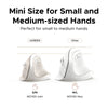 Comparison of mini and max size ergonomic vertical wireless mice models MD190 mini and MD190 Max