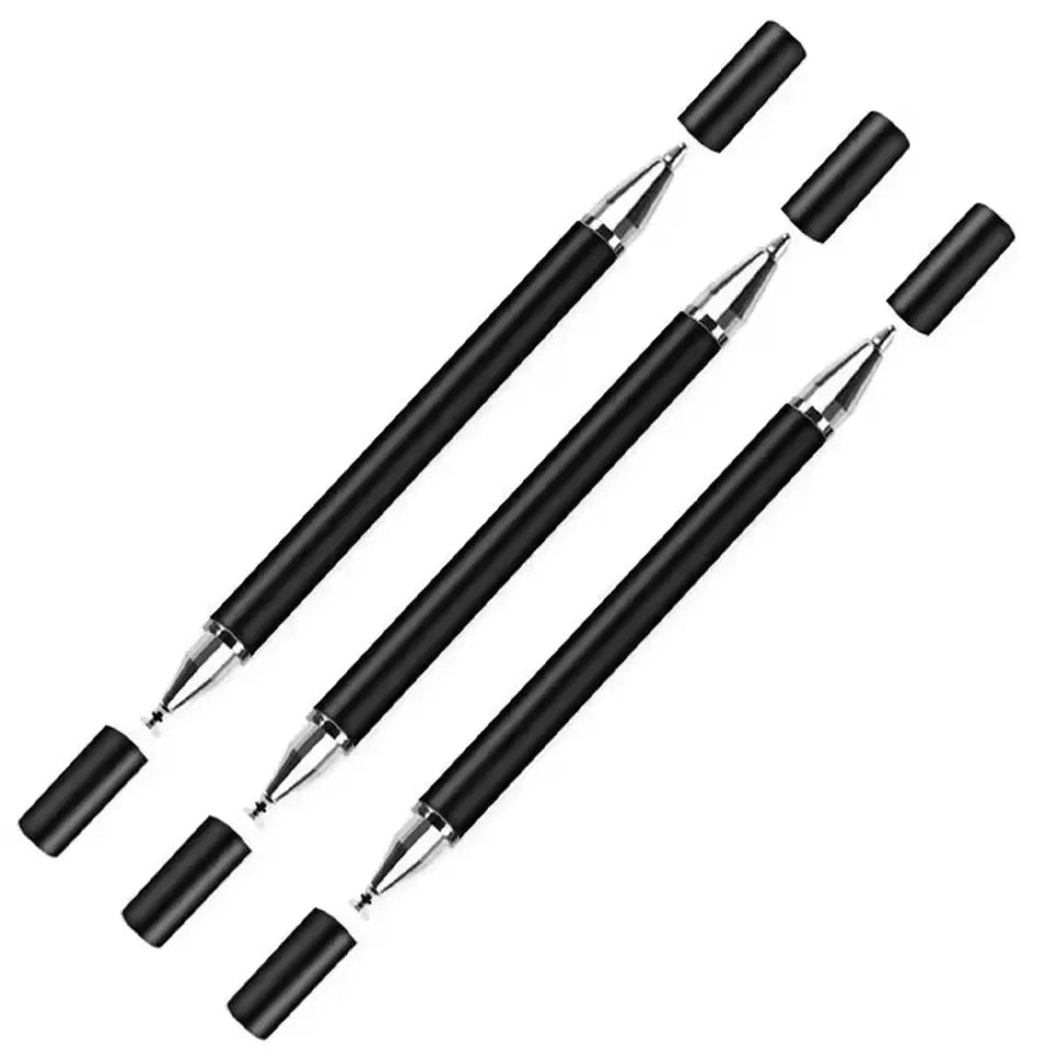 Schwarzer Präzisionszeichner-Stift mit konischer Spitze, diagonal dargestellt.