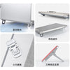Portable aluminum alloy laptop stand showing various adjustable angles and mounting options