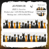 JD-PDWH-06 PET/1 Involve decorative masking tape featuring black and orange cats for crafting