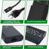 A black 130W USB-C laptop charger with a copper interface and PU seat foam padding.