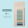 A pack of 20 sheets of Spring Water Sencha color note sticky notes in various shades.