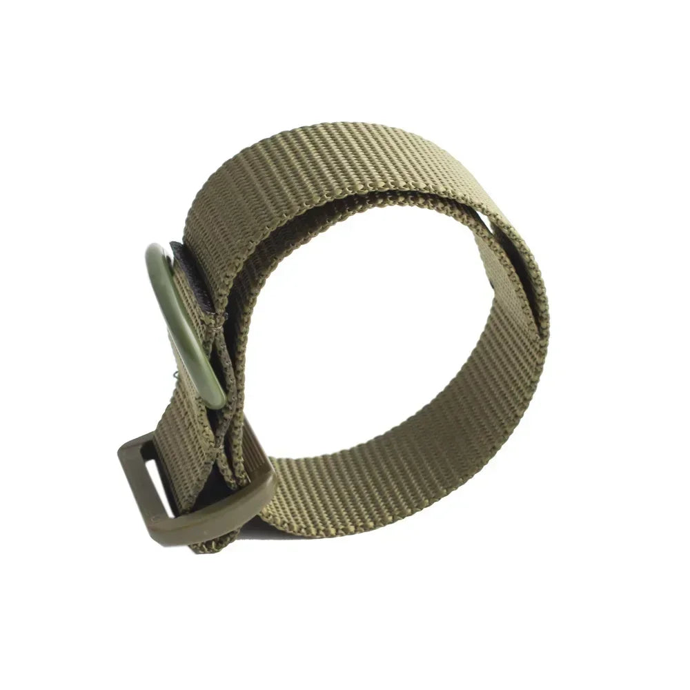 Olive green adjustable tactical sling adapter for rifle stocks