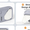 A product feature graphic showing a foldable plug design at a 90-degree angle.