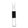 Extractor de teclas para teclado mecánico con mango de metal.