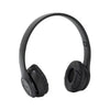 Black wireless over-ear headphones with padded earcups shown from the side.