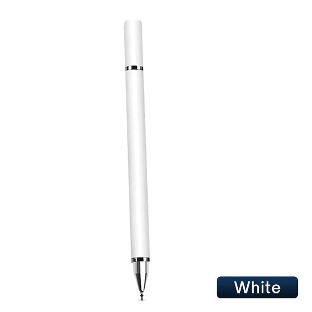 Weiße Präzisionszeichner-Stift-Feder, vertikal dargestellt.