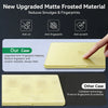 A yellow laptop case is shown with features like anti-oil, anti-fingerprint, and anti-scratch protection.