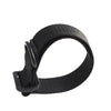 Black adjustable tactical sling adapter for rifle stocks