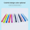 A collection of colorful portable magnetic staple remover tools in various shades including pink, green, blue, and orange.