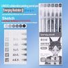 A set of Languo collaboration painting journal pens featuring various colors and styles for illustration.
