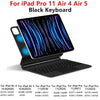 Black keyboard cover for iPad Pro 11 Air 4 and Air 5 models