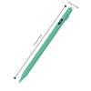 Langes, schlankes grünes Stift-Stylus mit schwarzer Spitze und strukturiertem Griff.
