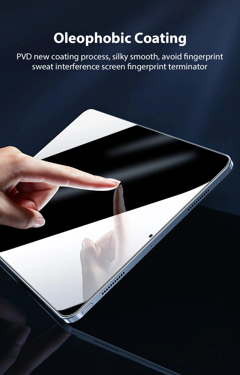Anti-Peeping Tempered Glass Screen Protector for iPad Models