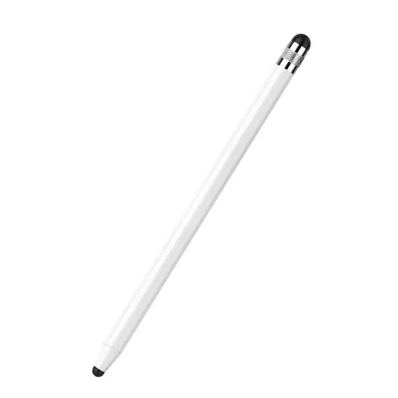 Weißer Präzisionsgitter-Stift-Feder in diagonaler Ansicht.