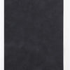 A dark gray or black premium A5 leather journal with a smooth texture.