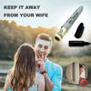 A man and woman are shown with a Super Sharice hidden compartment marker pen and cap.