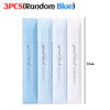 Three blue and white gradient double-sided tape pens shown side by side.