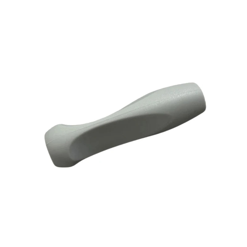 A light gray silicone pen grip sleeve designed to provide a comfortable and secure hold for digital pens.