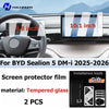 Screen protector film for BYD Sealion 5 DM-i car navigation screen with 8.8 inch and 10.1 inch displays