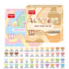 Box of 24 colors of Brush Acrylic Markers for skin tone color on different surfaces