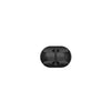 A black silicone cable organizer and winder set.