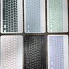 A collection of various magnetic keyboard cases for an iPad Pro, shown in different colors and styles.