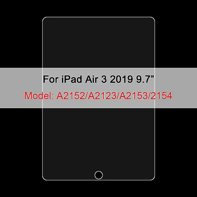 Film protecteur PET mat pour iPad Air 3 (2019), modèles A2152/A2123/A2153/2154