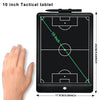 A 10 inch tactical tablet showing a field layout with a green line marking a 10-inch distance.