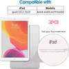 A 2-pack of tempered glass screen protectors for iPad models A2428, A2429, A2270, and A2430.