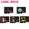 A display of various high-speed SD/TF memory cards with different capacities and designs.
