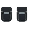 A pair of black dual angle adjustable keyboard riser stands.